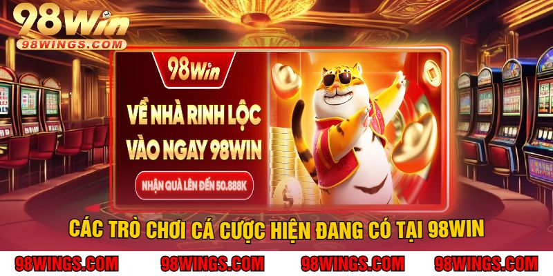 Các Trò Chơi Cá Cược Hiện Đang Có Tại 98Win