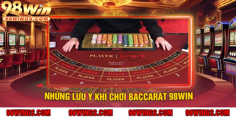 Những lưu ý khi chơi Baccarat 98WIN